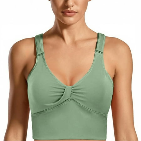 

Yskkt Women High Impact Support Sports Bras Adjustable Straps