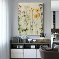 thumbnail image 2 of CozyNet Vintage Herbarium Collection Of Preserved Wildflower Specimens Wall Art Prints With Frame Canvas Perfect for Living Room & Bedroom, Ready to Hang, Wall Decor 12"x16"in, 2 of 4