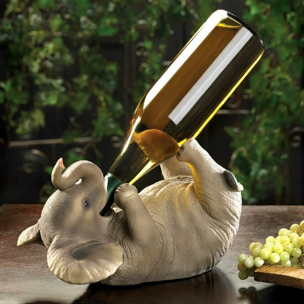 Tipsy Elephant Wine Bottle Holder