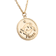 thumbnail image 2 of Collar para Mujer de Horóscopo LuckyLy, Acero Inoxidable con Baño de Oro 18k y Dije de Signo Zodiacal, Modelo Astra dorado UNITALLA, 2 of 8
