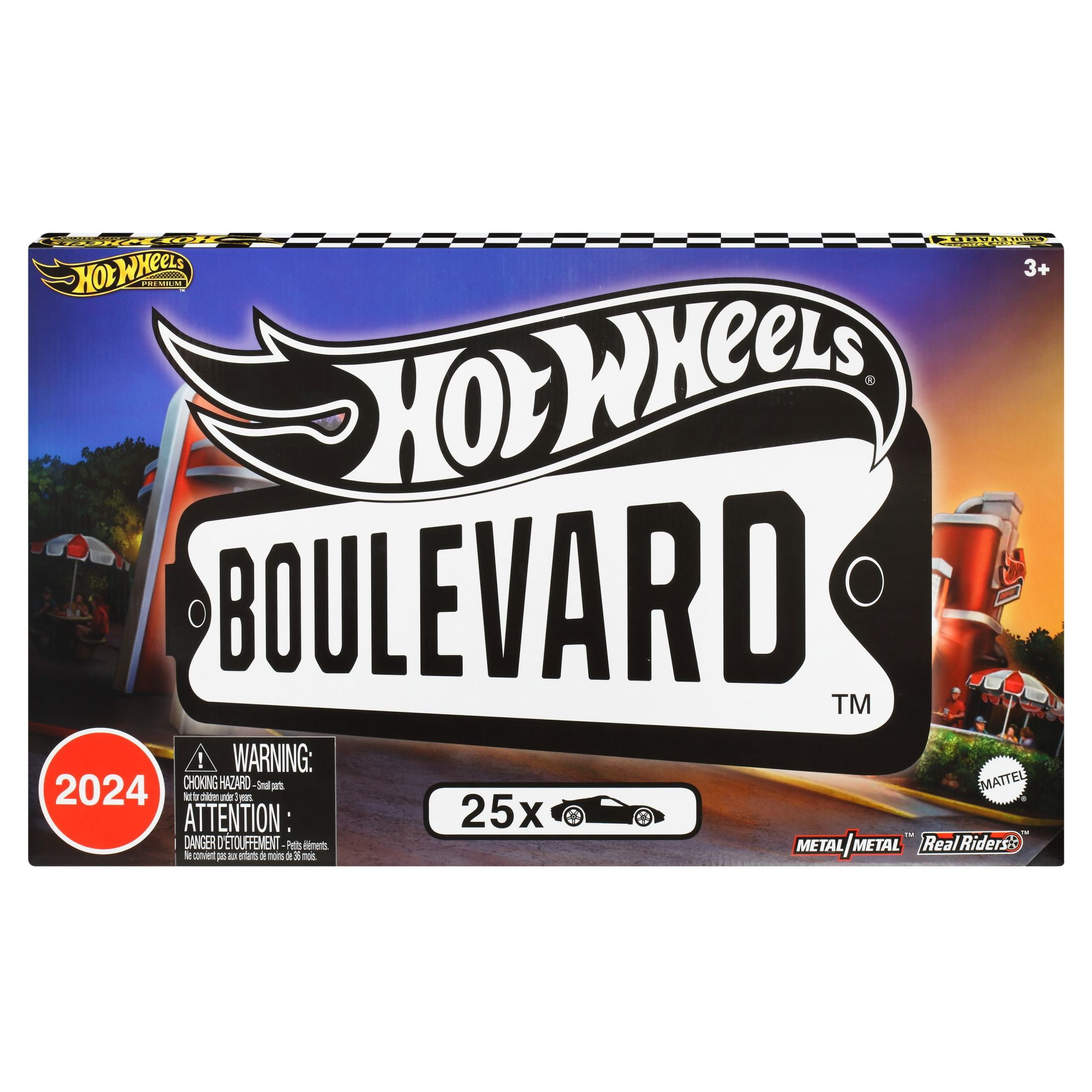 Hot Wheels 2024 BOULEVARD 25台セット Hot Wheels Boulevard 25-Car Factory Set 2024, 1:64 Scale Die-Cast