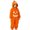 Orange, variant on YunPes Unisex Kids Funny Pumpkin Onesie Boys Girls Cozy Flannel Fall Winter Hooded Jumpsuit Halloween Holiday Party Dress-Up