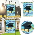 thumbnail image 2 of SXcggal Graduation Flags Banners Garden Decorations Double Polyester Graduation Theme Print For Indoor And Outdoor Celebrations Practical Basic Flags Banners For Garden, 2 of 5