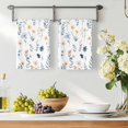 thumbnail image 3 of Blue Yellow Spring Floral Kitchen Towels Set of 4, Watercolor Botanical Flowers Absorbent Dish Towels for Kitchen, Microfiber Hand Towel, Quick Drying Tea Towel for Cleaning Decorative Dishcloths, 3 of 7