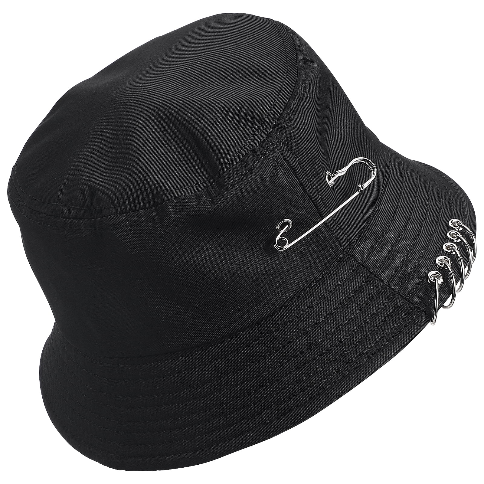Cappello Militare Bassoprofilo District Threads DT605 – Twill Cotone, Nero, Chiusura Strappo - 4
