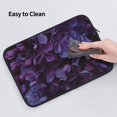 thumbnail image 6 of Bingfone Lilac Laptop Sleeve Case 13 Inch, 360° Protective Computer Carrying Bag, 6 of 9