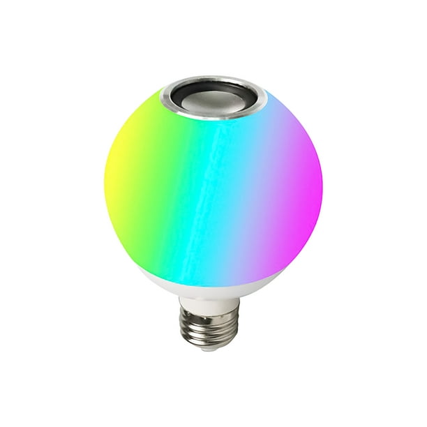 Ampoule connectée haut parleur sans fil E27 - Lampe LED déco