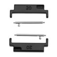 thumbnail image 1 of Adaptador De Correa De Reloj De 20 A 22 Mm 1 Par De Conectores De Correa De Reloj De Metal Con Barras De Resorte Para Correas De Reloj De 20 Mm A 22 Mm Reemplazo Universal, 1 of 7