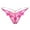 Hot Pink, variant on Iyufng Plus Size Panties for Women,Women's Panties,Women's Fashion Embroidery Flower Transparent Gauze Low Waist G-string Pants Panties Thong,Womens Thongs