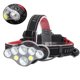 thumbnail image 2 of Linterna frontal recargable por USB de 8 LED, linterna frontal LED COB con cable USB, linterna frontal sin batería, 2 of 6