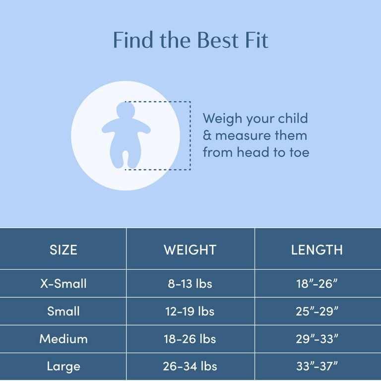 Sleeping Baby Zipadee-Zip Baby Swaddle Sack 4-8 Months - Friendly