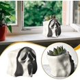 thumbnail image 3 of 1 Piece Horror Resin Succulent Planter Home Decor - Plants Not Included, 3 of 5