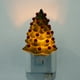 thumbnail image 5 of Ounissouiy Lámpara creativa con enchufe de pared para árbol de Navidad, luz de ambiente de Papá Noel de dibujos animados de resina resistente y Iluminación navideña blanco, 5 of 6