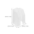 thumbnail image 2 of Raindrops 8Pcs Record Player Stylus Caps White Plastic Needle Protector Replacement Accessory, 2 of 8