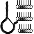 thumbnail image 1 of ORUYROP 20 PCS Q-Hanger, Screw Hooks for Outdoor String Lights, Safety Buckle Design, Easy Release, 1 of 6