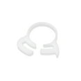 thumbnail image 5 of 21.5mm-23.5mm Double Gripping Ratchet Plastic Hose Clamps Fasteners White 4 Pcs, 5 of 5