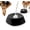 Black, variant on Lick Sphere for Liquid Treats Slow Feeder Dog Bowls, Fun Feeding for Small Medium Large Dogs, Nutrition Support and Post-Surgery Feeding(Black)