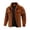 Coffee, variant on Men's Lightweight Jackets, Big & Tall Men's Corduroy Jackets, Winter Sherpa Lined Warm Thick Trucker Cargo Coat, Boys Flap Front Button Windbreaker Overcoat