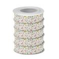thumbnail image 2 of 5 Rolls Christmas Ribbon 1.5 inch Wide Decorative Ribbon for Gift Wrapping and Holiday Decorations Cute Woodland Animals, 2 of 7
