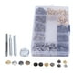 thumbnail image 4 of Kit De Sujetadores A Presión De Cuero Herramienta A Presión De Cuero Botones A Presión De Metal Espárragos A Presión Kit De Espárragos Para Manualidades DIY Mochilas Camisas Amonsee Leather Snap Tool, 4 of 8