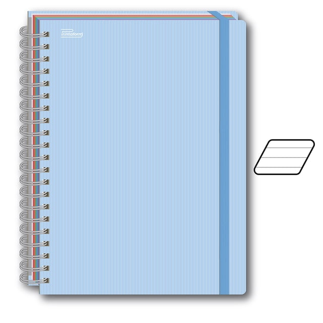 Libreta Profesional Universitaria Colores Pastel 200 Hojas Raya Printaform