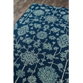 thumbnail image 2 of Floral Baja Outdoor Rug in Blue - Rectangle 2'3" X 4'6", 2 of 5