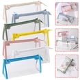 thumbnail image 4 of Pencil Case Bag Transparent Stationery Storage Exam Bag & Stationery Pencil Case, Pencil Box Stackable Storage Box Hard Pencil Case Box for Adluts Back to School Supplies for Office Organizer, 4 of 8