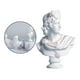 thumbnail image 5 of Estatua de busto clásico, réplica de escultura griega, de personaje, decoración para el hogar y la Oficina Apolo Sunnimix Figura de mitología griega, 5 of 8