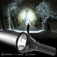 thumbnail image 5 of RKZDSR LED Torch 100000 Lumens High Power Super Bright Powerful Flashlight, USB Rechargeable 5 Modes Military Torch Light Outdoor Searchlight With Rechargeable Battery, 5 of 9