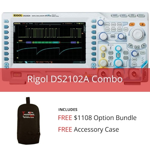 Click here to buy Rigol DS2102A Combo by Rigol.
