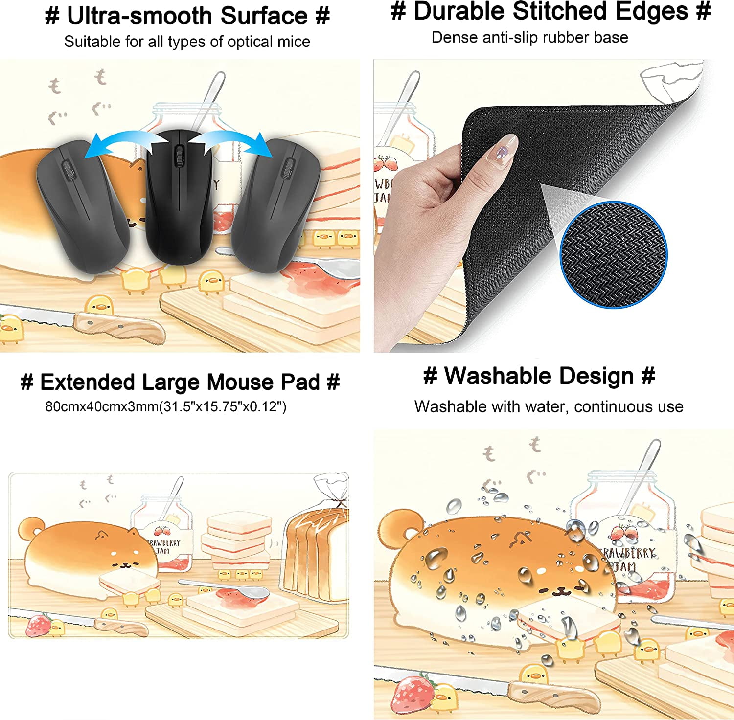 Anime Mouse Pads  Desk Mats for Sale  Redbubble