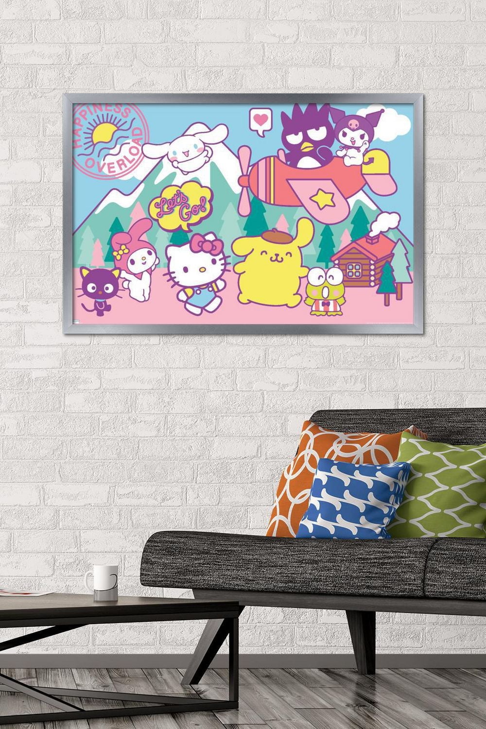 Hello Kitty and Friends - Happiness Overload Wall Poster