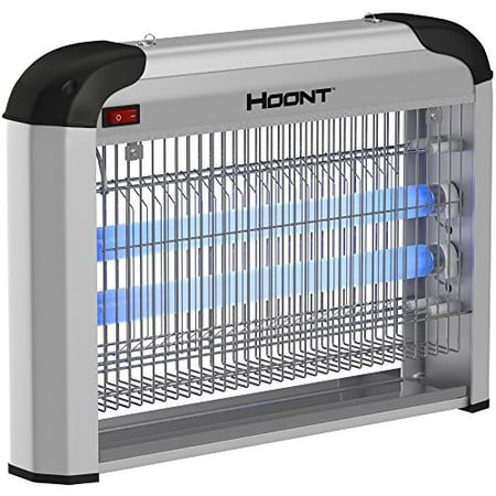 Hoont Powerful Electric Indoor Bug Zapper and Fly Zapper Catcher Killer Trap - Protects 6 000 Sq. Ft / Bug and Fly Killer  Insect Killer  Mosquito Killer - for Residential and Commercial Use