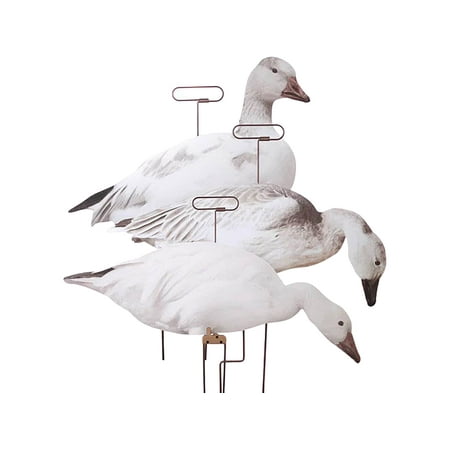 Higdon Flats Snow/Juvie Goose Motion Silhouette Decoys 12 Pack