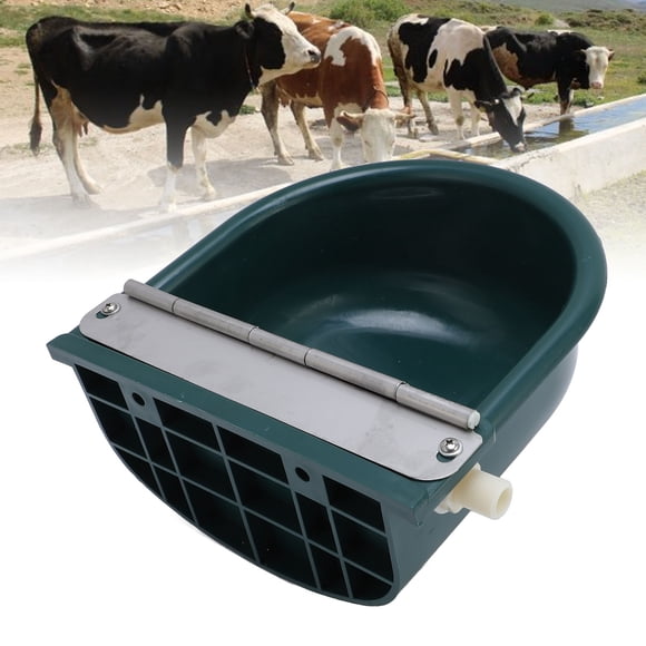 Automatic Automatic Livestock Waterer Bowl High Capacity Stainless Steel Plastics Cattle Water Trough Bowl Water Dispenser for Sheep