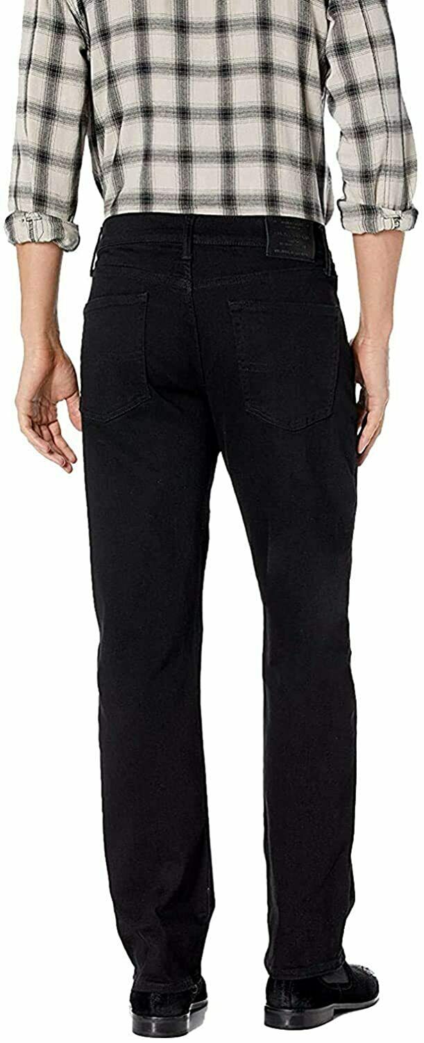 New  Lucky Brand Mens 363 Vintage Straight Jeans, Black Rinse, 30W x 32L (10820-1M) - image 2 of 2