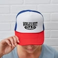 thumbnail image 6 of CafePress - World's Best Dad - Adjustable Unisex Printed Trucker Hat with Mesh Back, 6 of 10