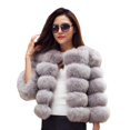 thumbnail image 2 of Chaqueta de para proteger sintética para mujer, ropa informal, cómoda y cálida, chaqueta de invierno para mujeres y niñas Gris l Baoblaze Abrigo de mujer, 2 of 7