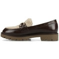 thumbnail image 2 of Journee Womens Jessamey Treaded Outsole Loafer, Widths Available, 2 of 9