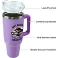 thumbnail image 3 of 40 oz Mamasaurus Tumbler Don''t Mess with Mamasaurus You''ll Get Jurasskicked Travel Cup - Birthday Gifts for Mom from Daughter Son, Mother Gifts for Christmas, New Mom Gifts, Mama Gifts for Women, 3 of 6