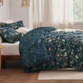 thumbnail image 4 of Ensemble de Housse de Couette Réversible Florale, 4 of 7