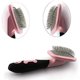 thumbnail image 2 of Slicker Brush, Dog Brush Gently Cleaning Pin Brush for Shedding Dog Hair Brush for Small Dogs Puppy Yorkie Poodle Rabbits Cats-Large, Pink, 2 of 5