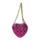 thumbnail image 3 of Bolso de mano de marca de lujo KURT GEIGER de alta calidad con diseño de cabeza de águila retro, cadena clásica, corazón brillante y arcoíris para mujer, 3 of 5