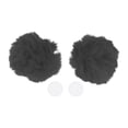 thumbnail image 1 of Accesorios de Casco de Motocicleta Decoración Orejas de Oso Redondas para Cascos de Motocicleta Bicicleta Esquí Gris Pegatina 1 Juego, 1 of 6