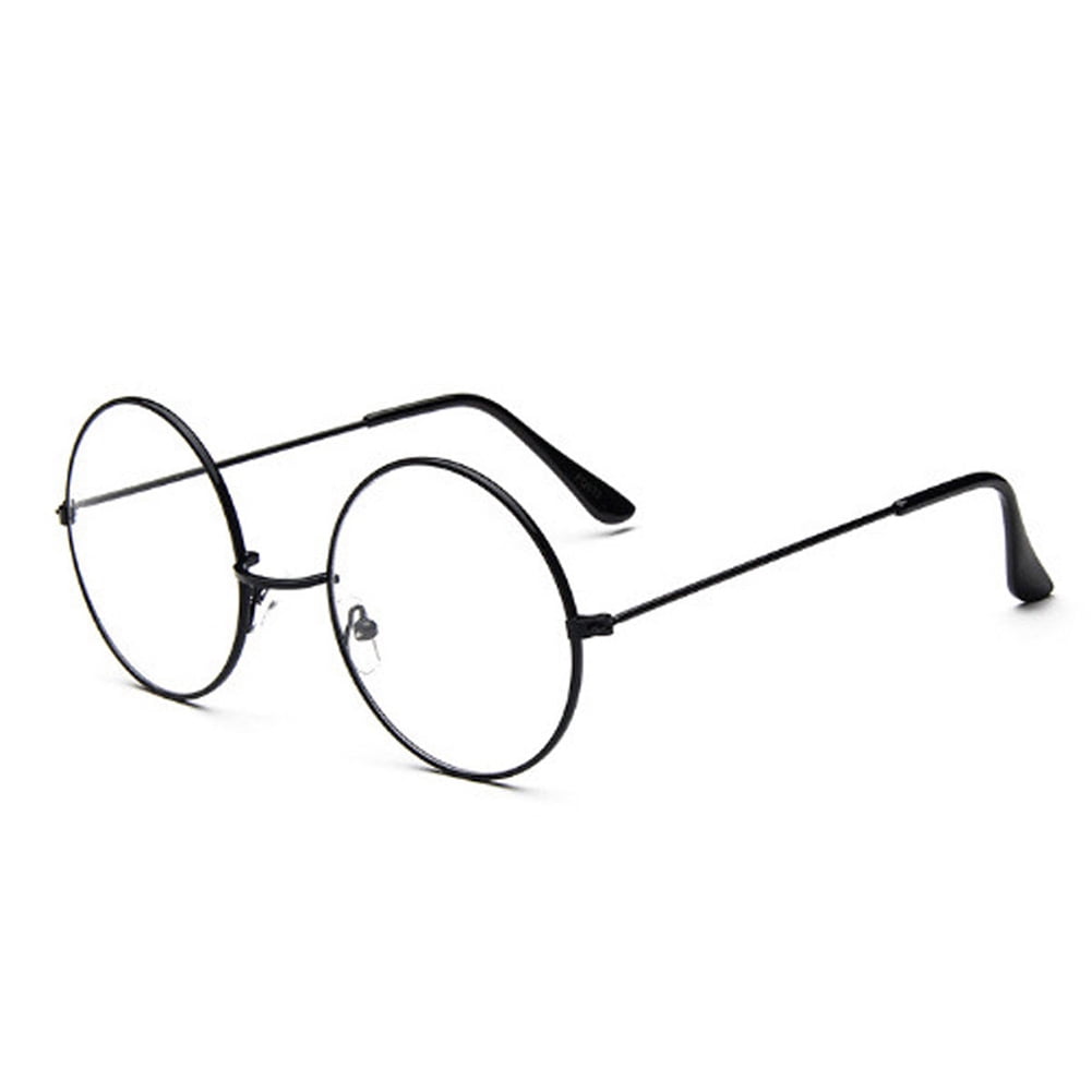 Buy Famure Glasses FrameMen Women Metal Frame Clear Lens Round Circle