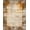 Brown, Pattern 5, variant on ODIKA 8'x10' Burgundy And Brown Geometric Abstract Washable Area Rug Bold Block Mosaic Modern Tile Panels Distressed Squares for King Size Bedroom Under Bed, Master Suite, Non-Shedding, Easy Care