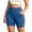 L122-Blue, variant on xfsWaSs Biker Shorts with Pockets Women Soft High Waist Workout Yoga Shorts Comfort Athletic Shorts for Running Gym Tennis Plus Size