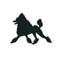 thumbnail image 3 of Poodle Dog Silhouette - Beautiful Solid Steel Home Decor Decorative Accent Metal Art Wall Sign, 3 of 3