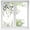Gray Green, variant on No Glue Heat Blocking Window Flims, Blue Eucalyptus Leaves Window Privacy Film Frosted, Farmhouse Botanical Watercolor Peep-proof Door Windows Tint for Bathroom, Dormitory, 17.7 x 78.7 Inches