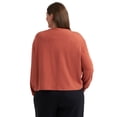 thumbnail image 4 of Lee® Women's Plus Relaxed Crew Sweatshirt, Sizes 0X-4X, 4 of 6